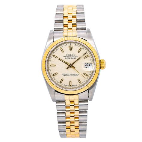 rolex datejust 31 woman|rolex 31mm datejust two tone.